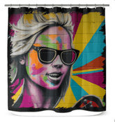 Connecting Through Music Magic Shower Curtain - Beyond T-shirts